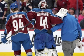 Scott Wedgewood injury Avalanche vs Buffalo