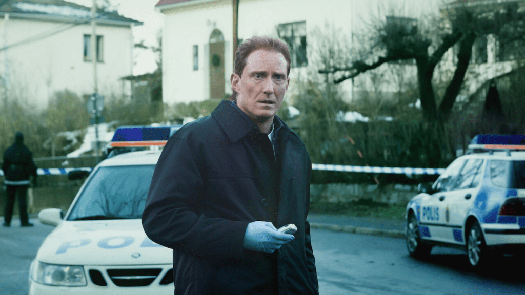 Peter Eggars plays a detective in the Swedish true-crime series The Breakthrough streaming on Netflix.