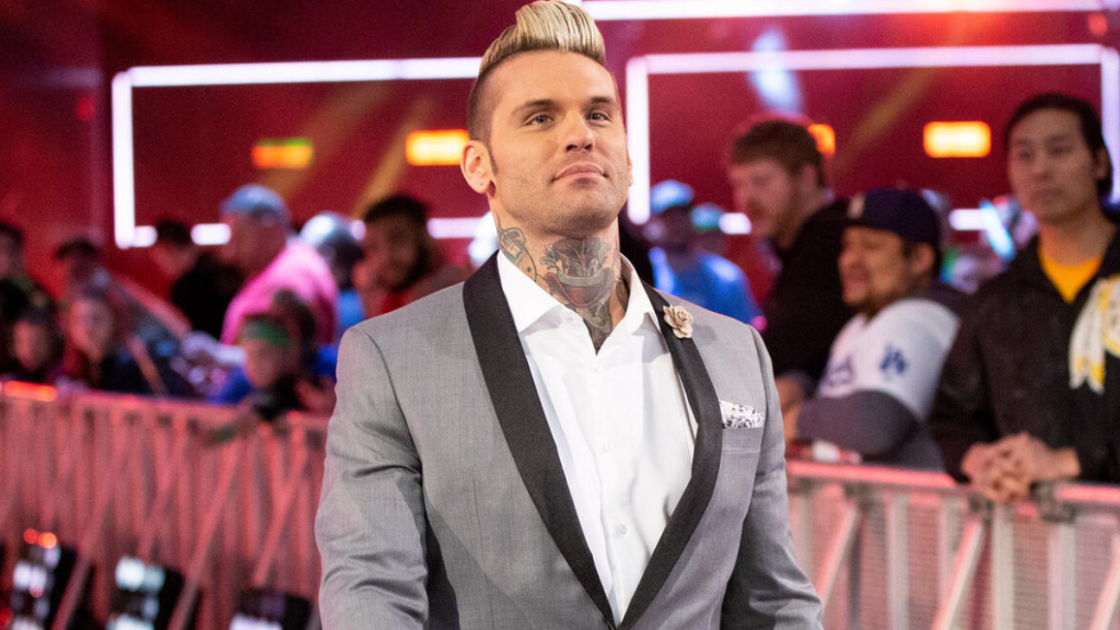 WWE commentator Corey Graves.