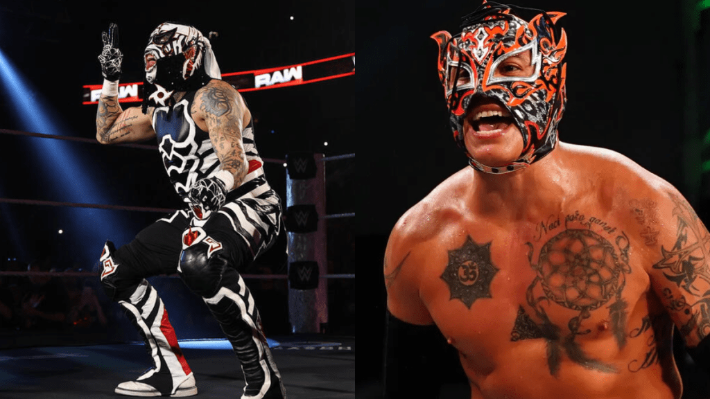 WWE's Penta El Zero Miedo and AEW's Rey Fenix.