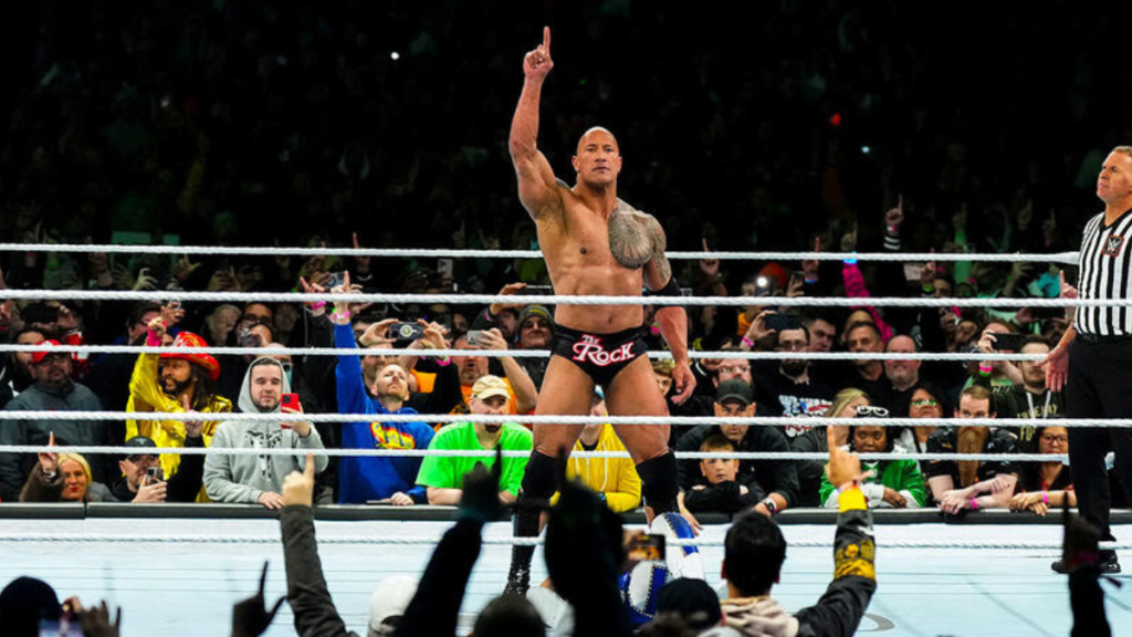 The Rock showed a different side on WWE RAW Netflix Premiere.