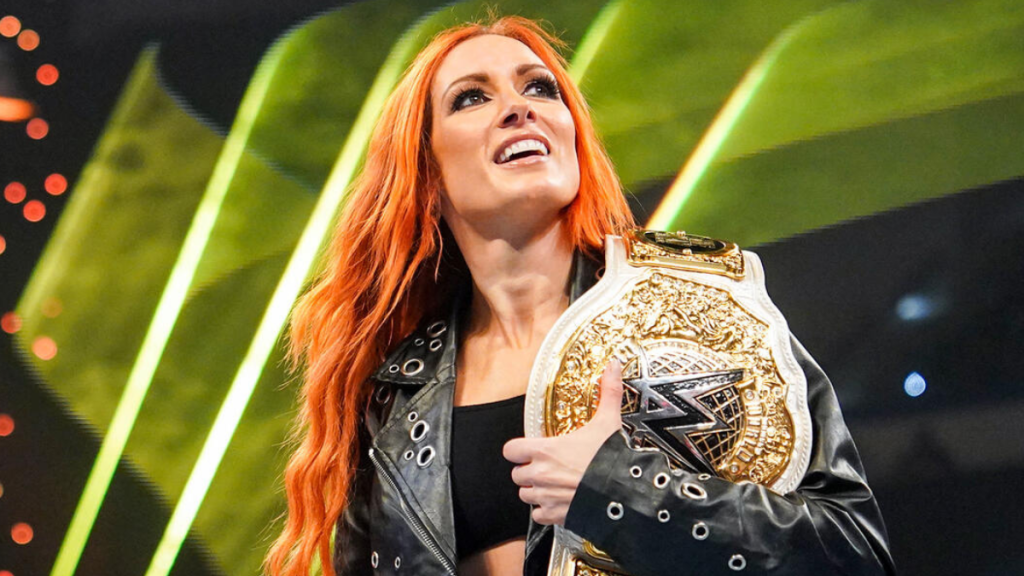 Former WWE Women's World Champion Becky Lynch.