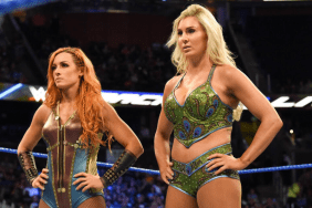 WWE Superstar Becky Lynch and Charlotte Flair.