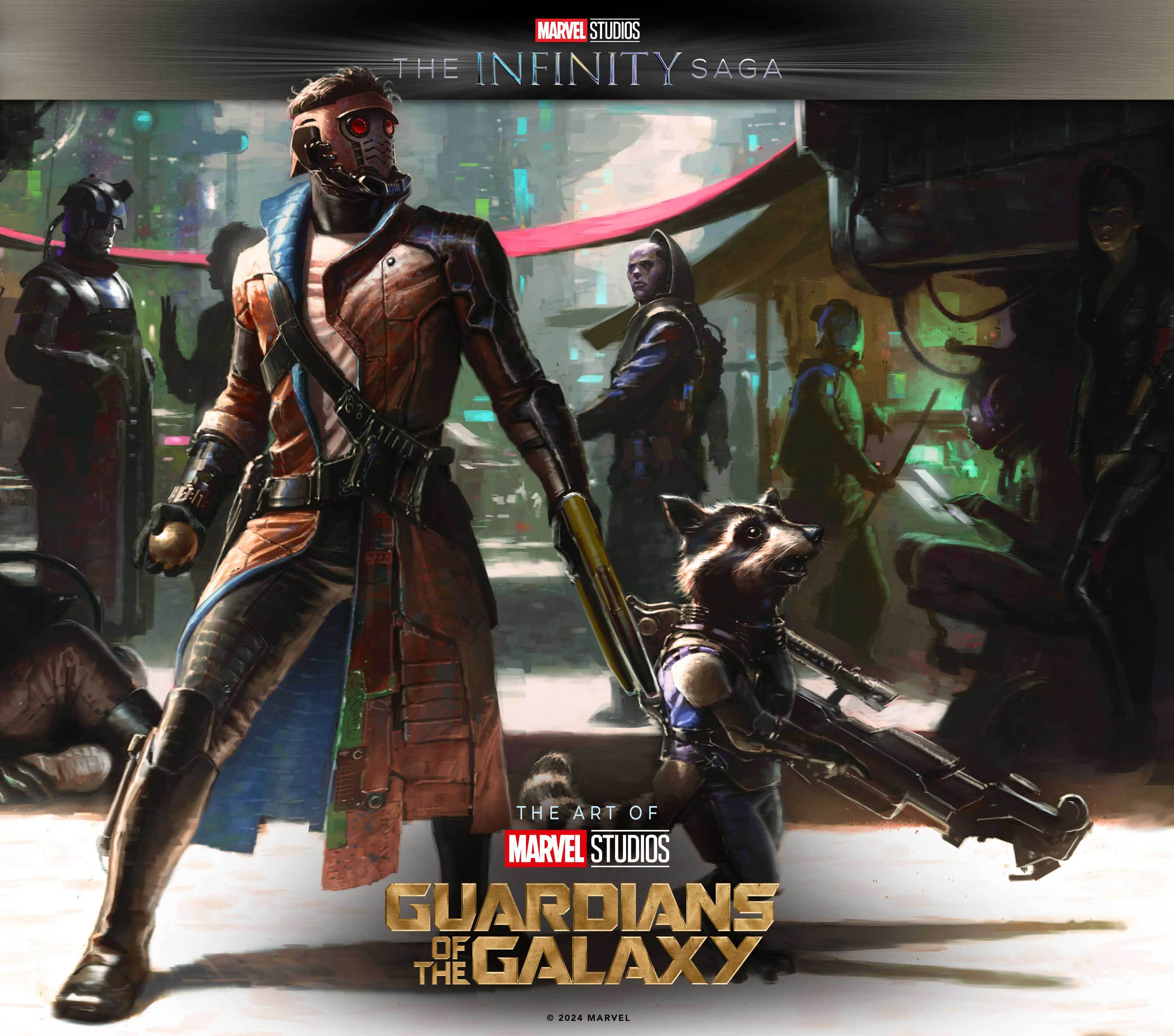 Exclusive Guardians of the Galaxy Book Preview Features Concept Art, Storyboards for MCU Movie