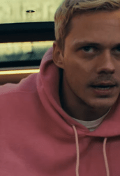 Bill Skarsgard is Trapped in Anthony Hopkins' Car in Locked Trailer