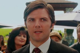 Adam Scott tears up in Step Brothers.