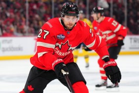 Canada Defenseman Shea Theodore Suffers Wrist Injury vs. Sweden