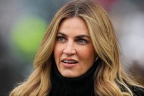 Erin Andrews Said 'I Love You' As She Hugged Travis Kelce After Super Bowl Loss