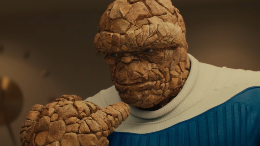 Fantastic Four first steps trailer thing voice