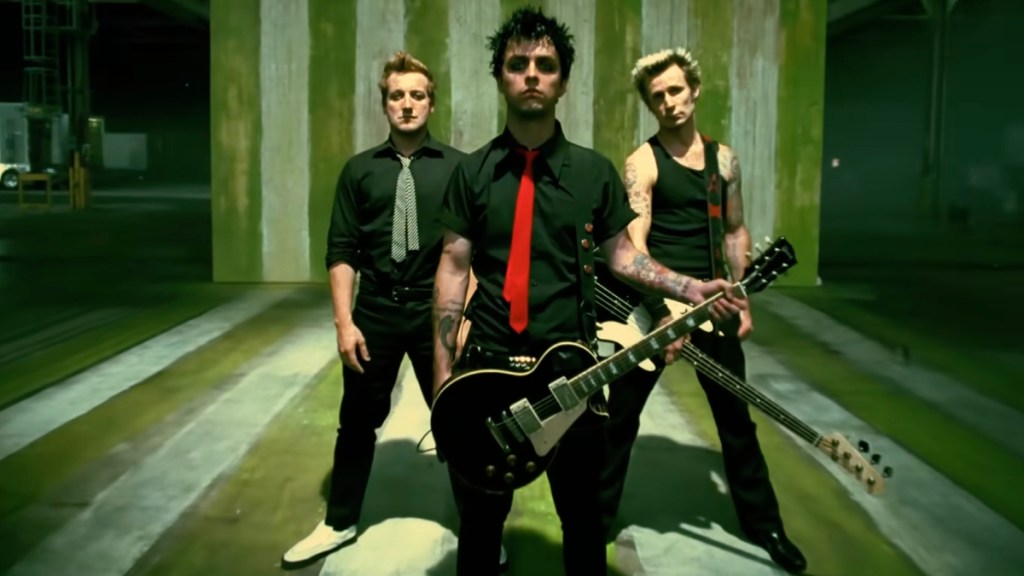 Green Day in American Idiot music video