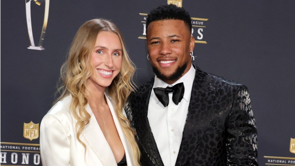 Yes, Saquon Barkley & Anna Congdon Are Engaged