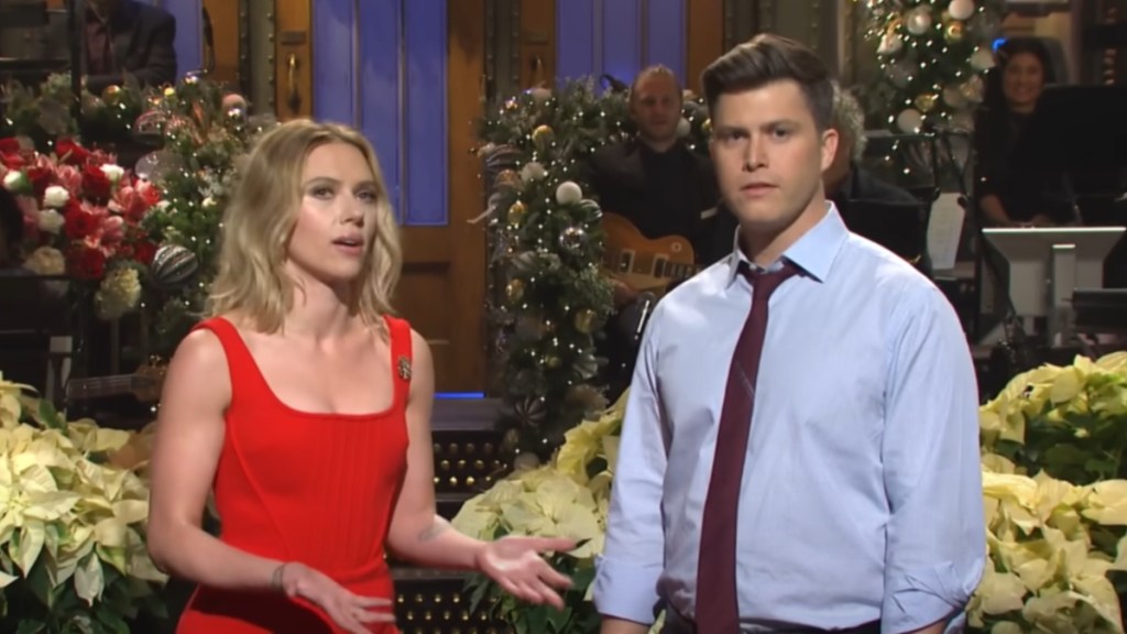 Colin Jost Addresses Bill Murray's Joke About Scarlett Johansson's 'Affair'