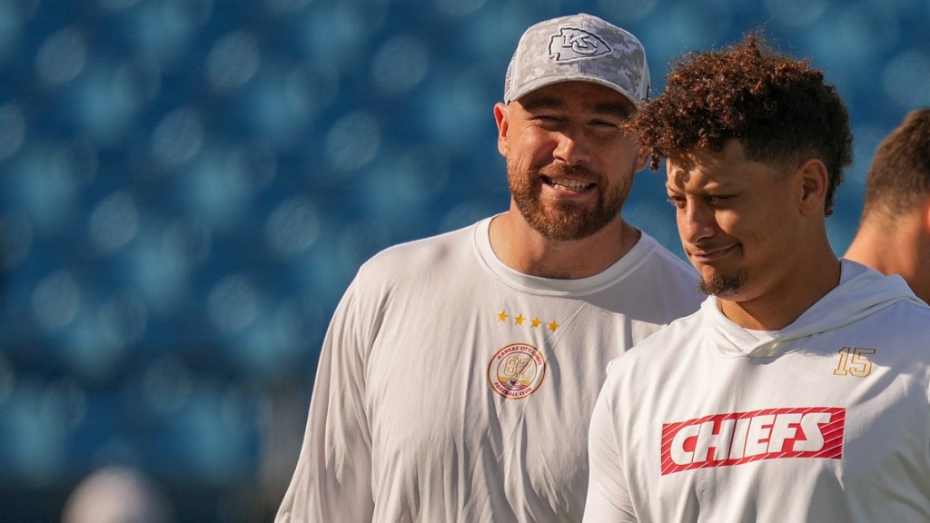 Patrick Mahomes Gives Travis Kelce Retirement Update After Super Bowl 2025