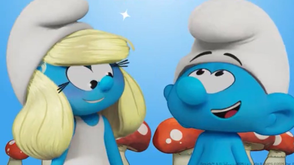 Smurfs Trailer Previews Animated Musical Movie Featuring Rihanna as Smurfette