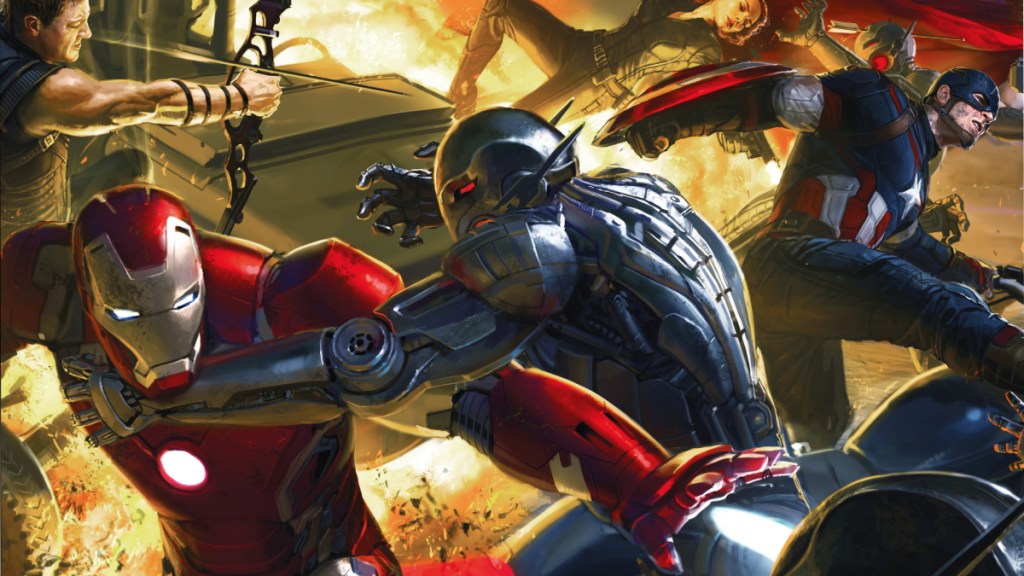 Exclusive Avengers: Age of Ultron Book Preview Highlights MCU Concept Art for Exo-Suits & More