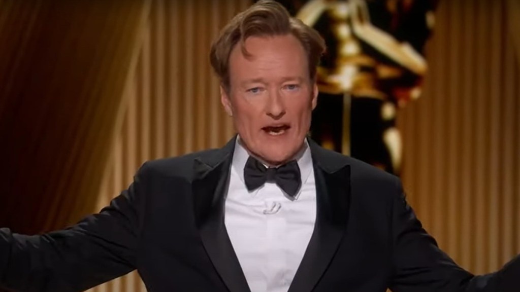 Conan O'Brien Jokes About Karla Sofia Gascon in Oscars Monologue