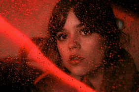 Jenna Ortega & The Weeknd Star in Eerie Hurry Up Tomorrow Poster