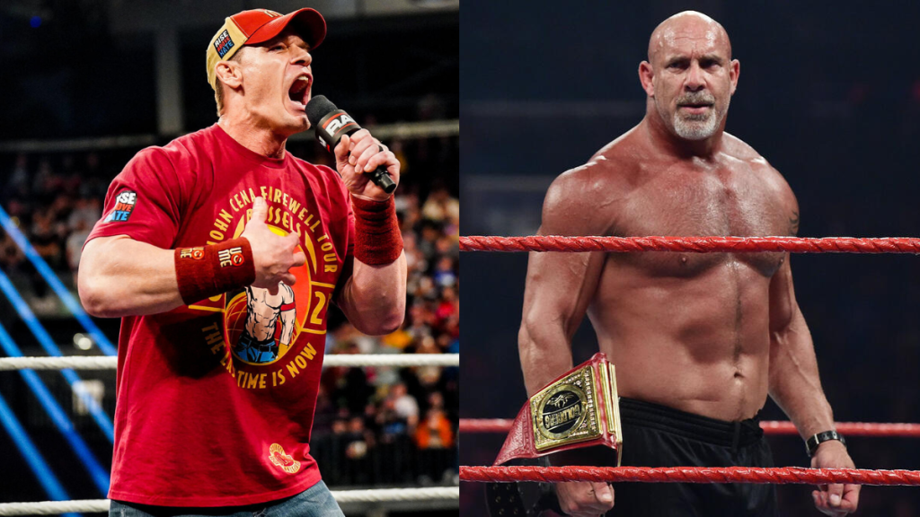 WWE's Goldberg Reflects on Fighting John Cena: 'That might have been cool'