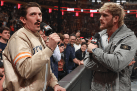 Andrew Schulz and Logan Paul on WWE RAW.