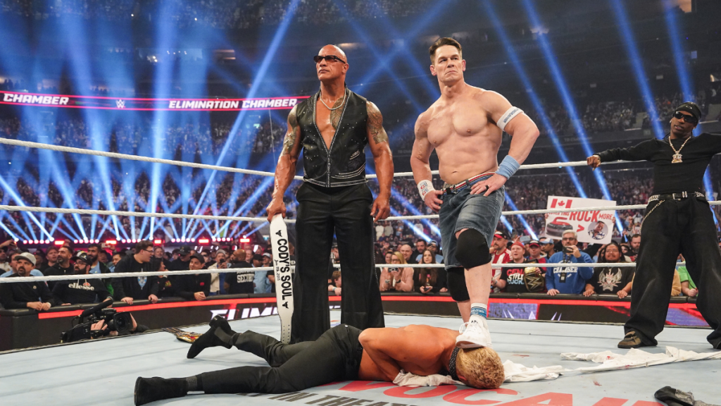 John Cena Called Out After Shocking Heel Turn at WWE Elimination Chamber: Toronto