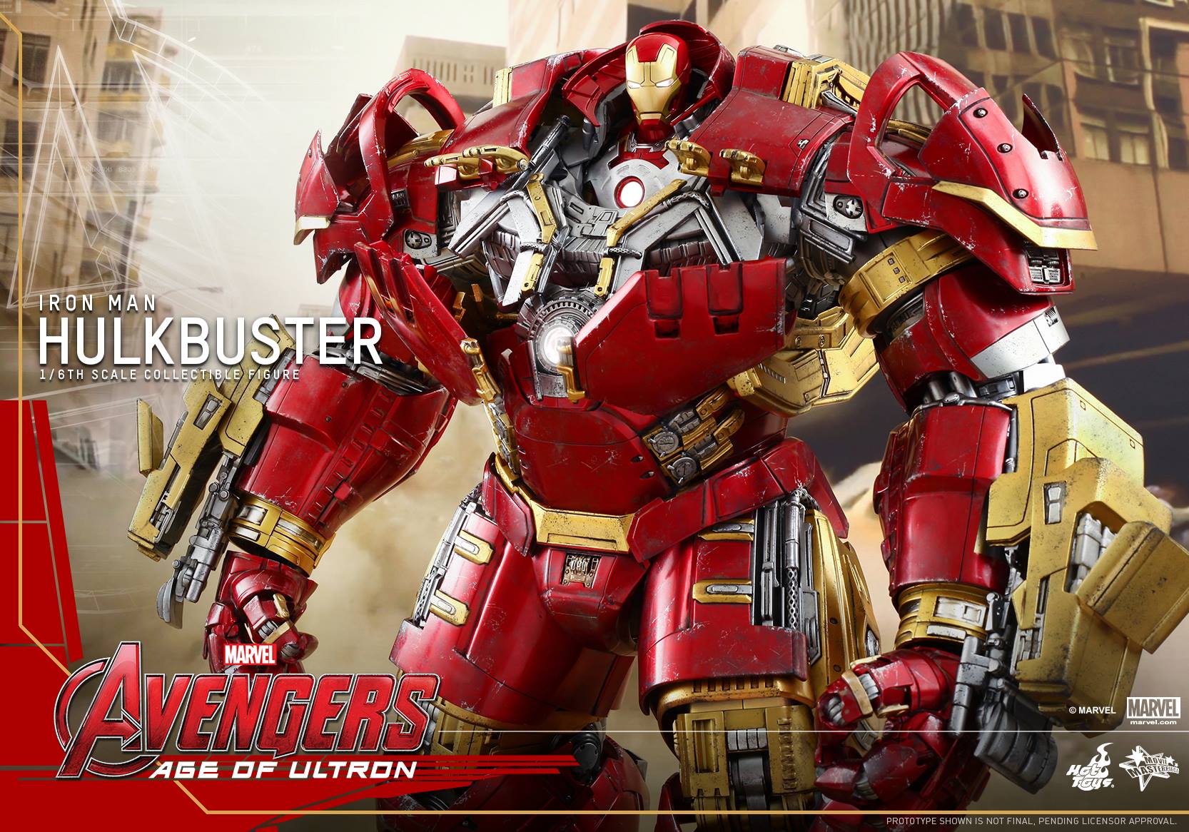 New Avengers: Age of Ultron Trailer Thursday, Hot Toys Hulkbuster Photos