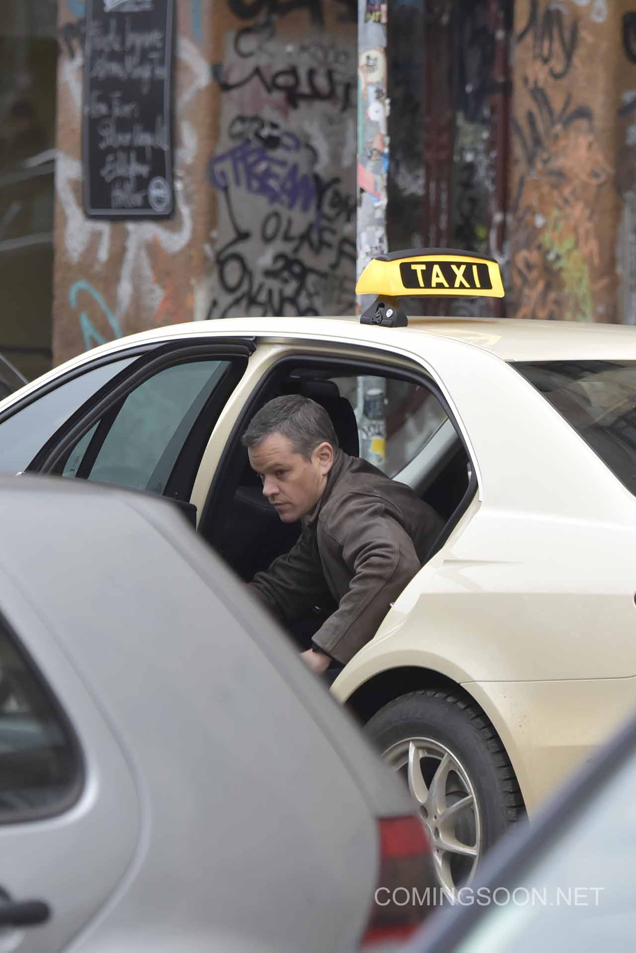 Bourne 5 Set Photos Feature Matt Damon Spying It Up In Germany