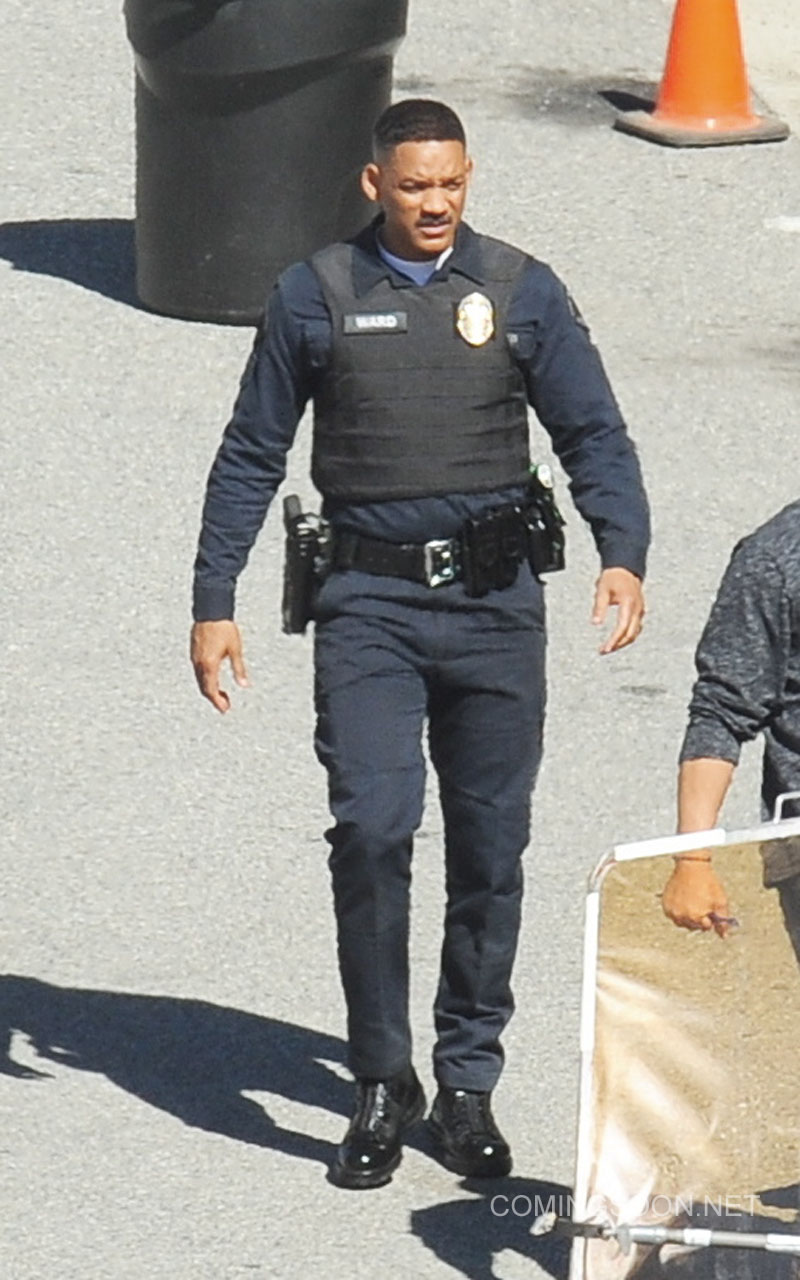 First Bright Set Photos Featuring Will Smith in Costume