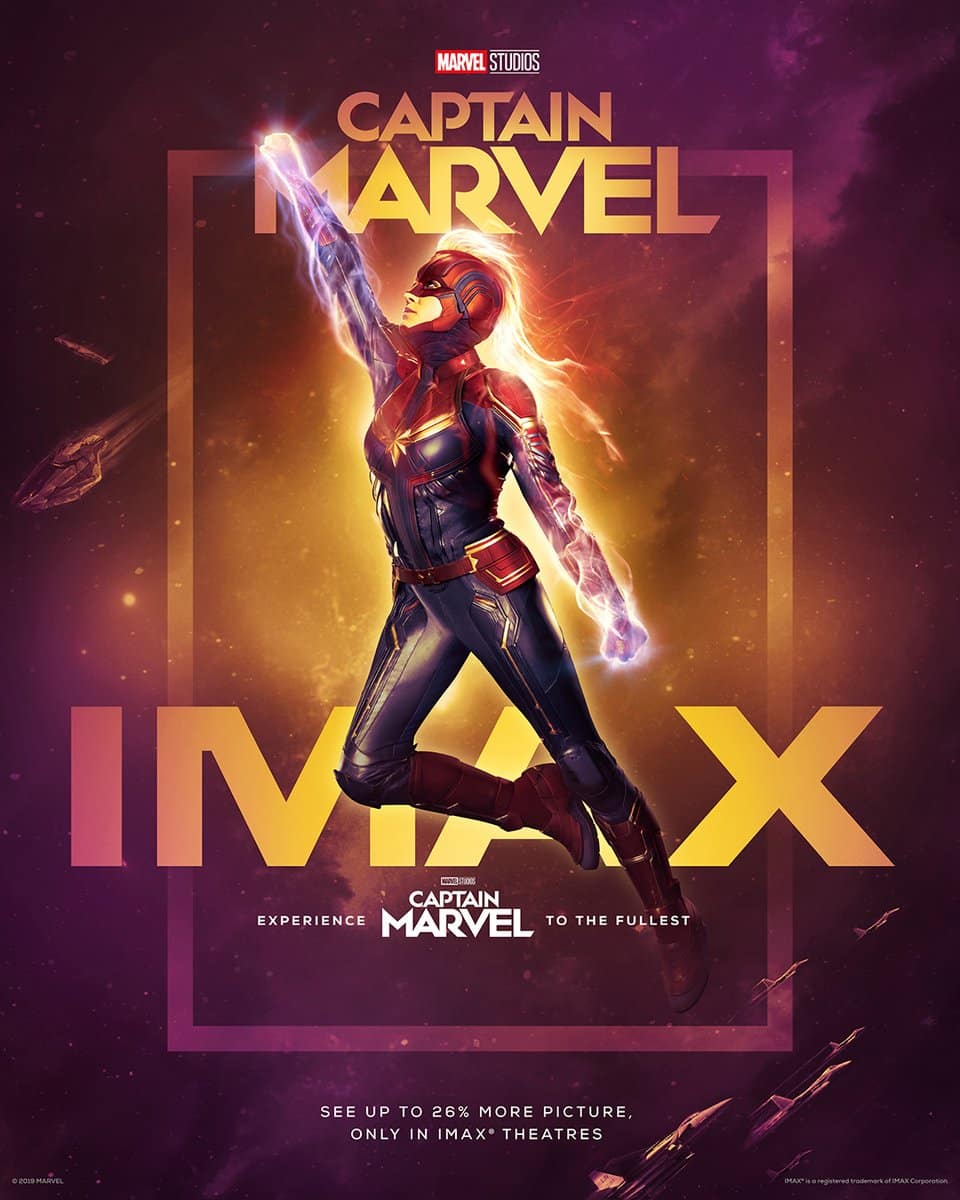 New Captain Marvel Poster from Comic Con Experience