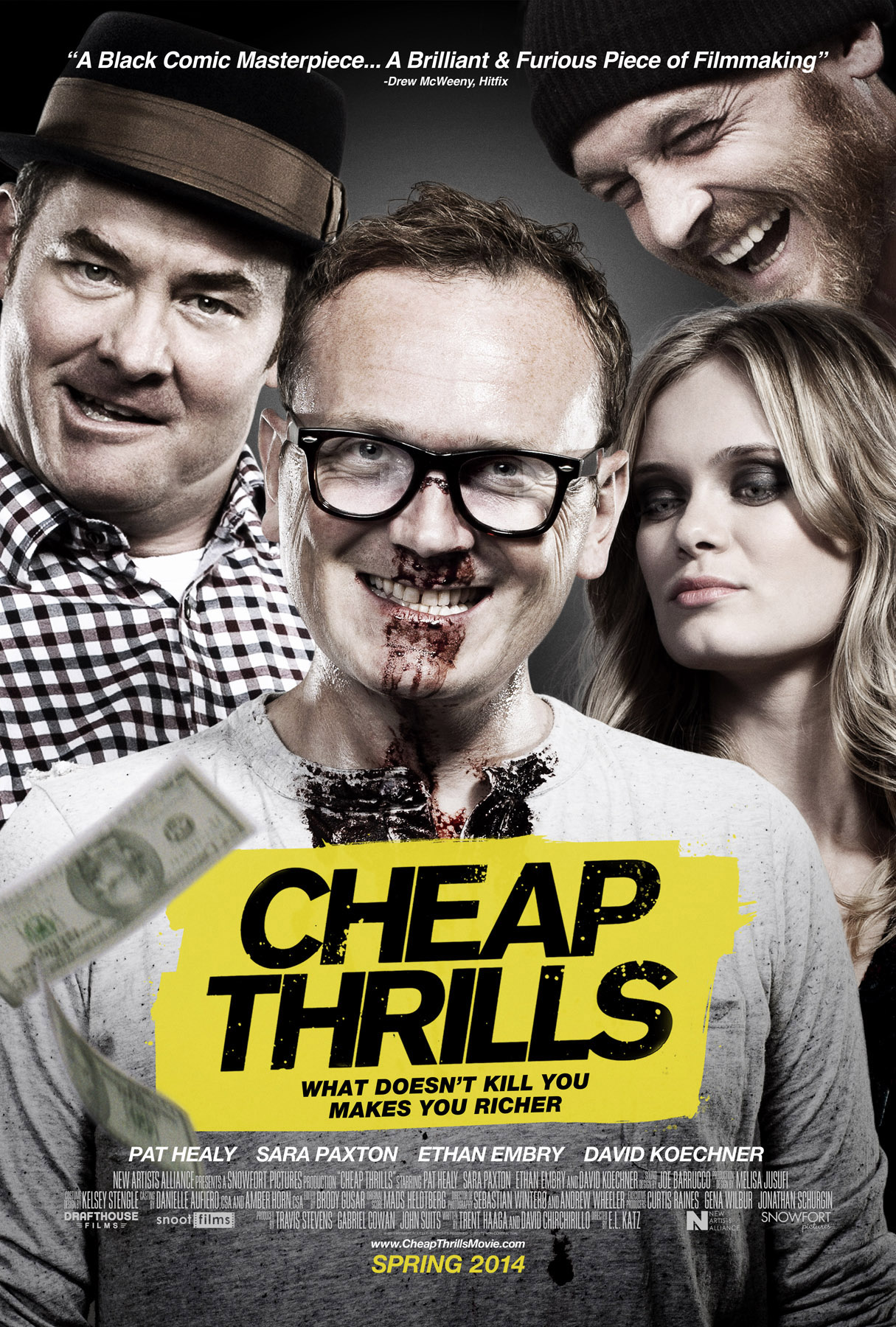 Cheap Thrills Exclusive Images, See It On VOD This Month!