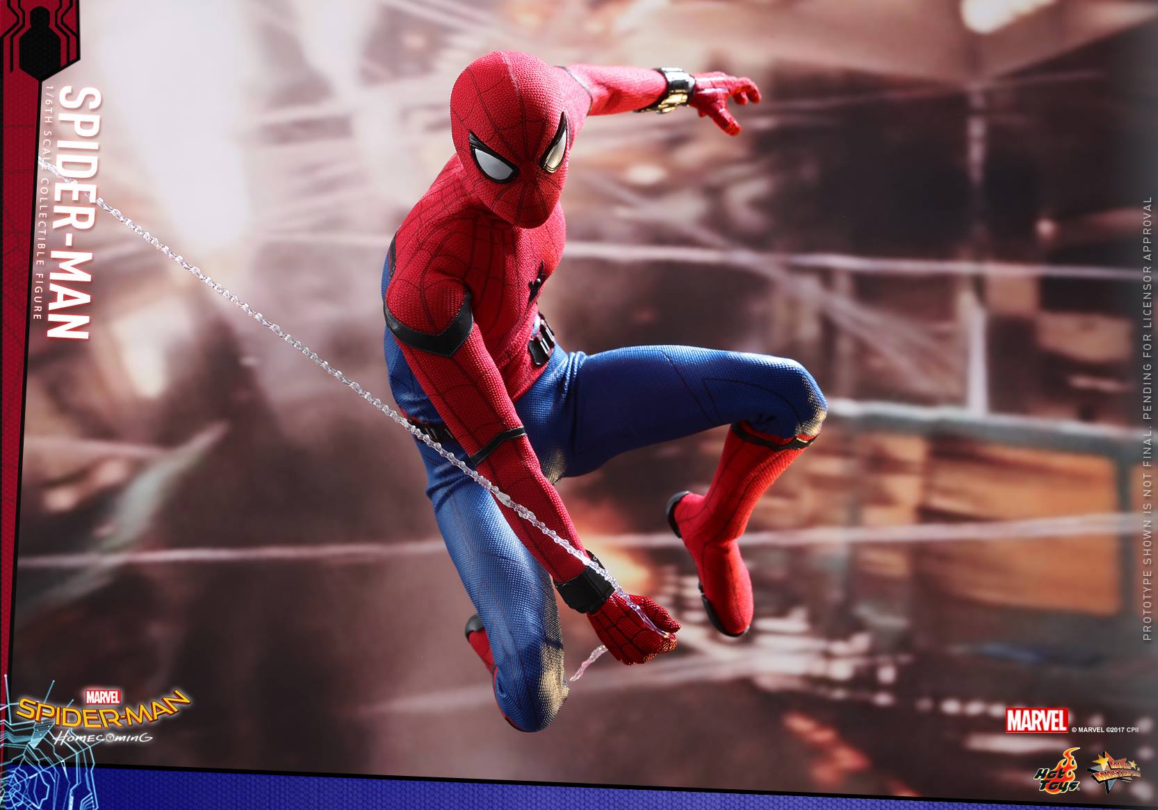 Hot Toys Spider-Man Homemade Suit for Homecoming