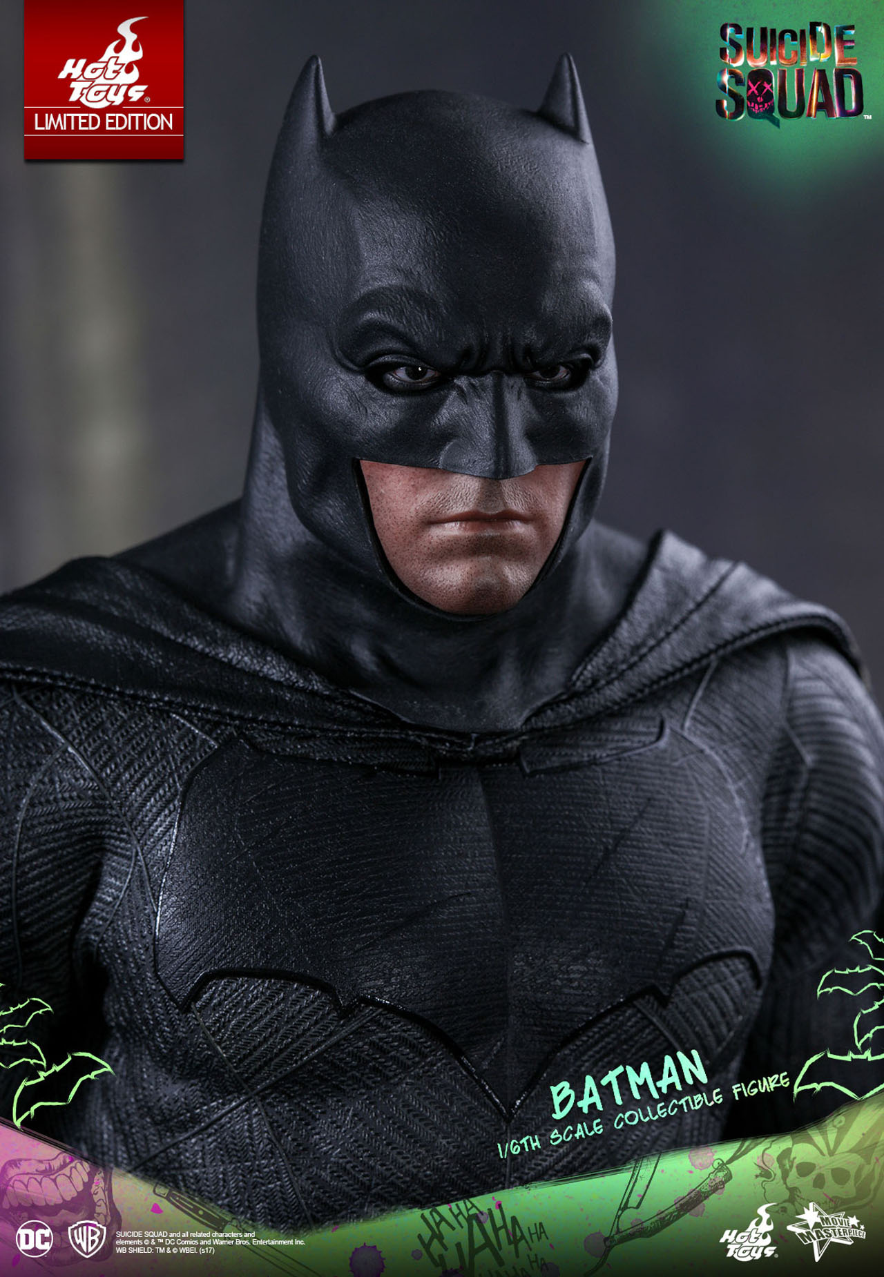 Suicide Squad Batman 1/6th Scale Figure from Hot Toys