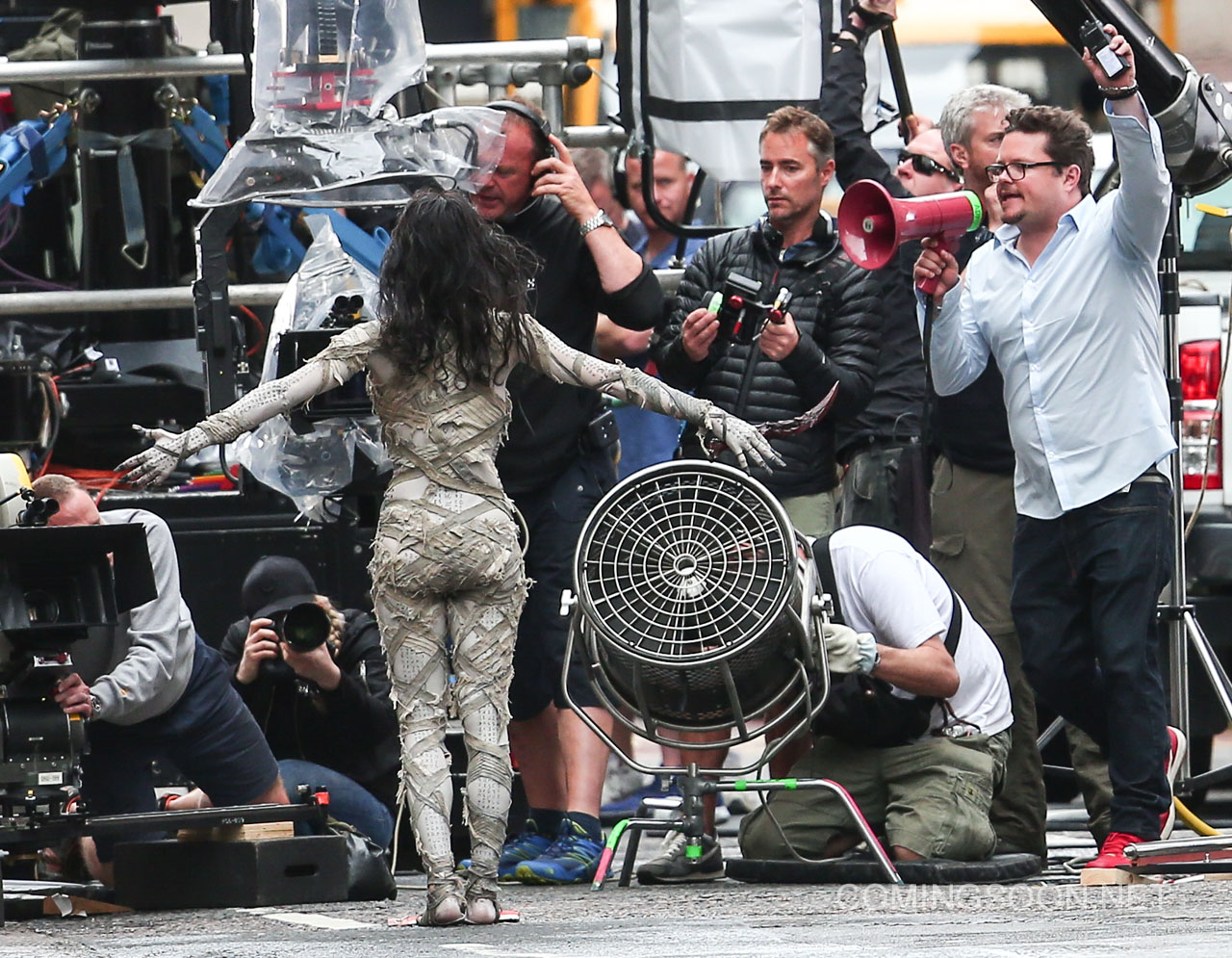 Mummy Photos Of Sofia Boutella From The London Set